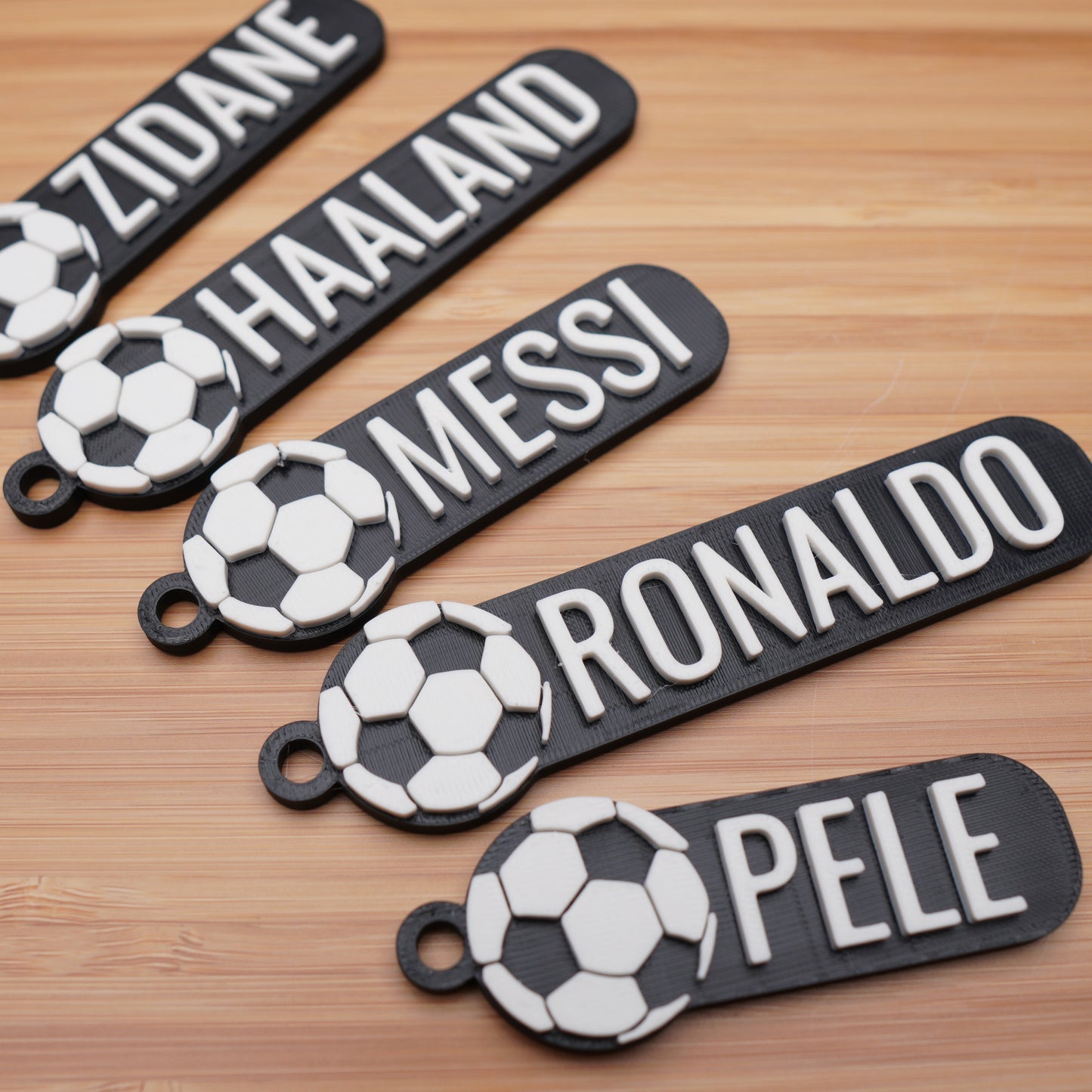 Personalized Soccer Keychain