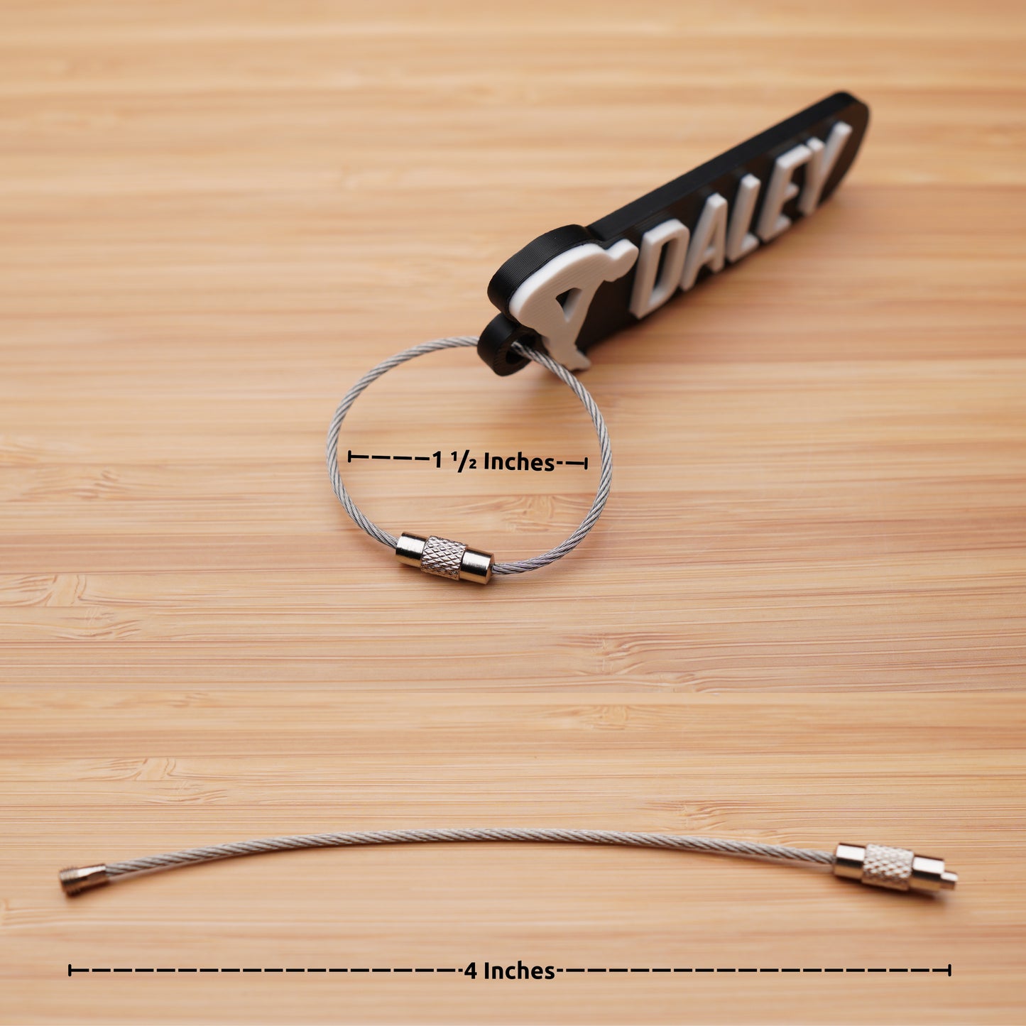 Personalized Dive Team Keychain (Male)