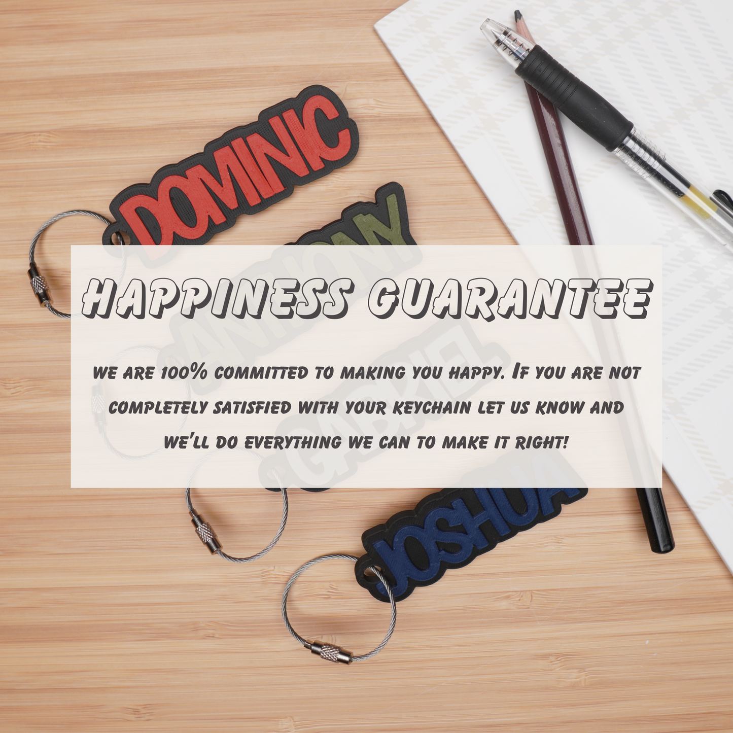 Personalized "Rugged" Bag Tag