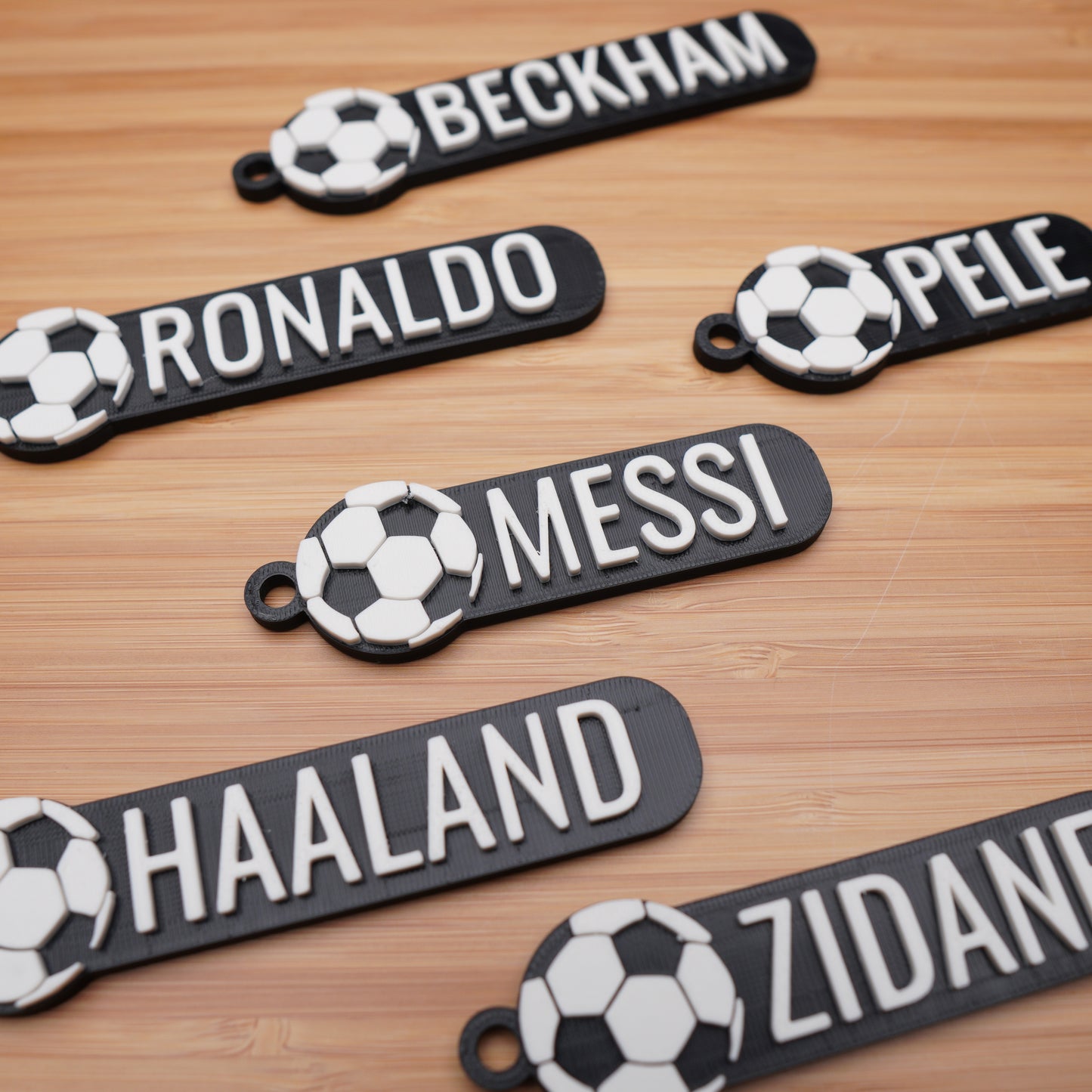 Personalized Soccer Keychain