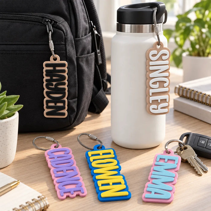 Personalized Tumbler Bag Tag