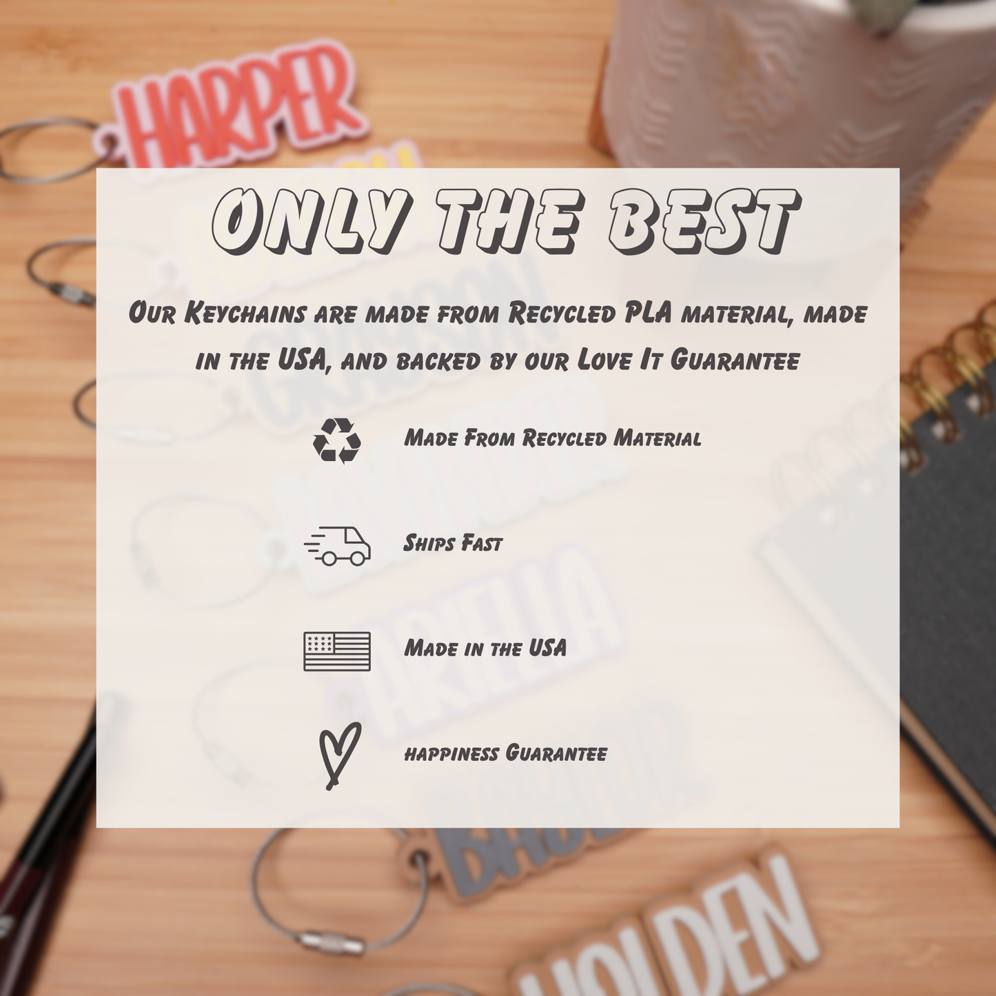 Personalized "Tumbler" Bag Tag