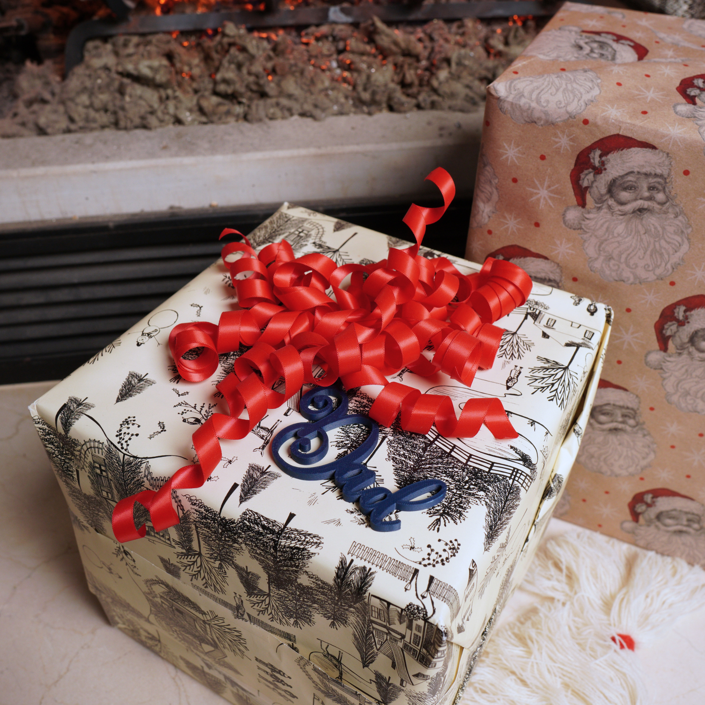 Personalized "Jasmine" Christmas Stocking Tag