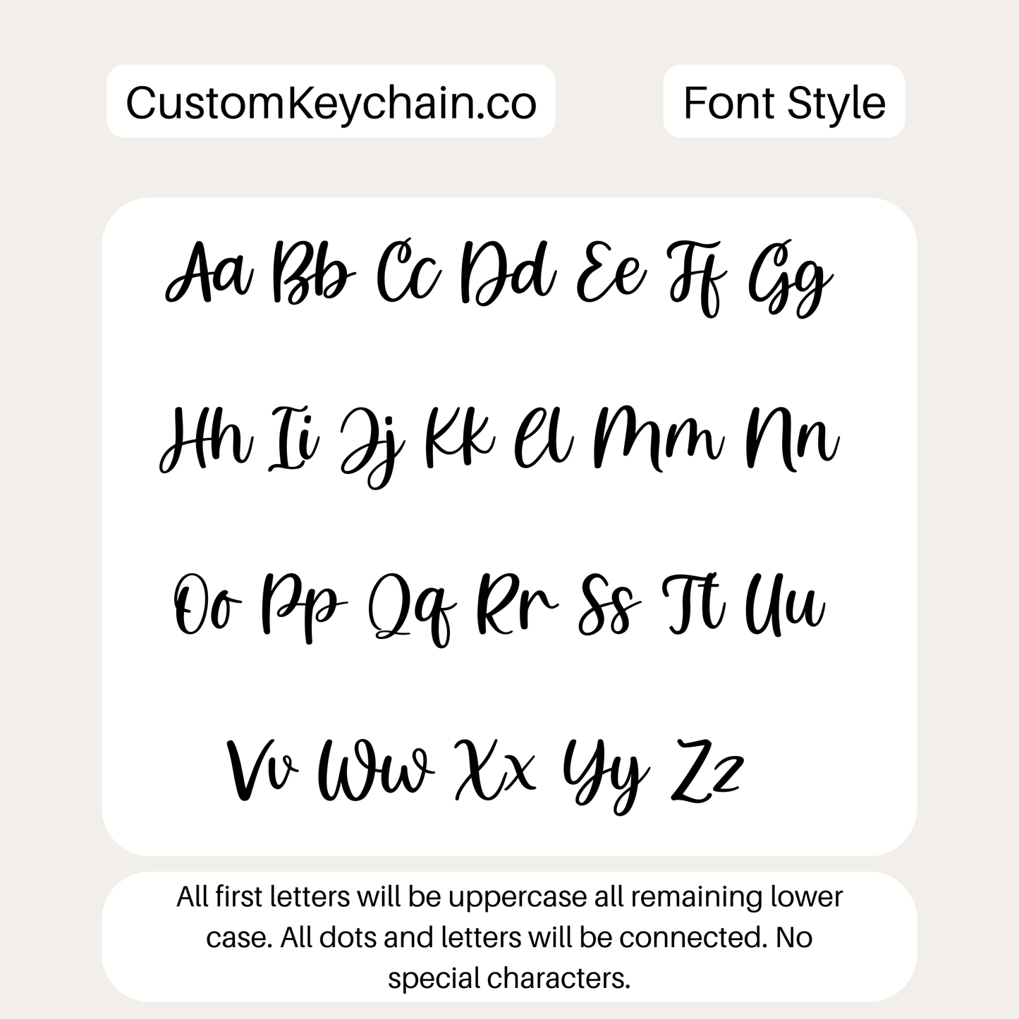 Personalized Classic Christmas Stocking Tag