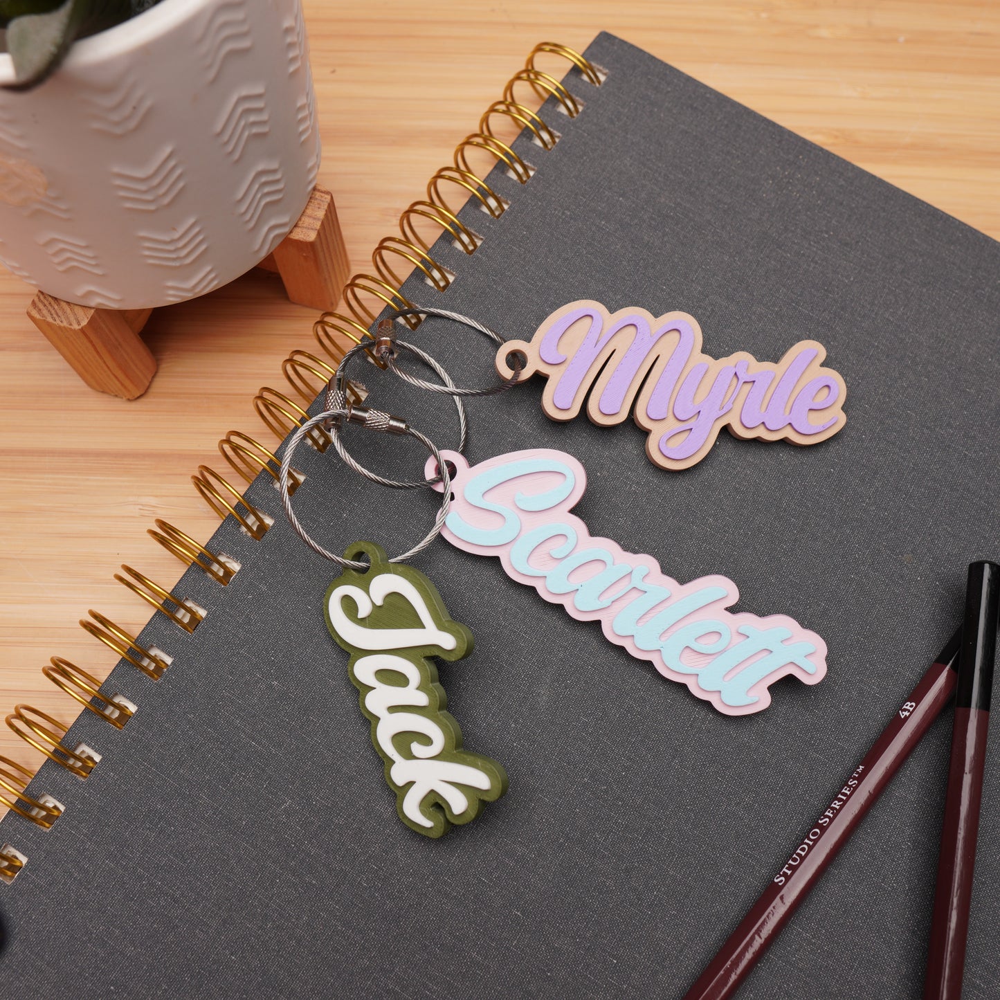 Personalized "Chicago" Bag Tag