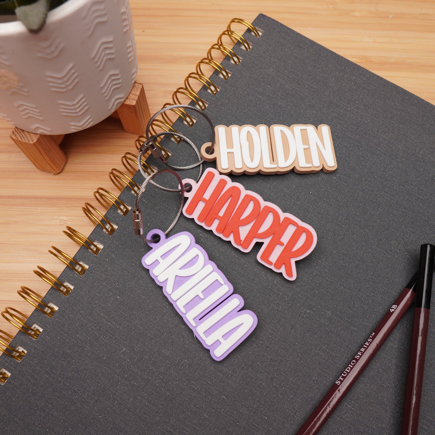 Personalized "Tumbler" Bag Tag