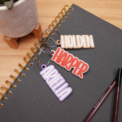 Personalized "Tumbler" Bag Tag