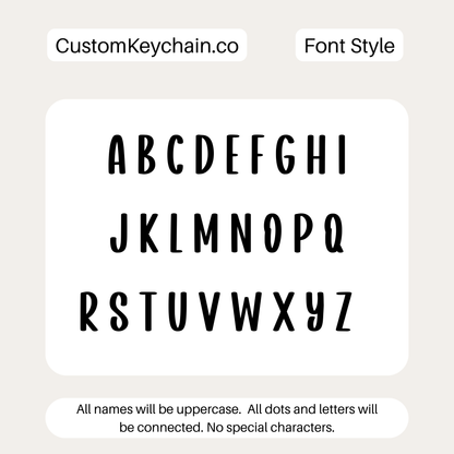 Personalized Holiday Christmas Stocking Tag