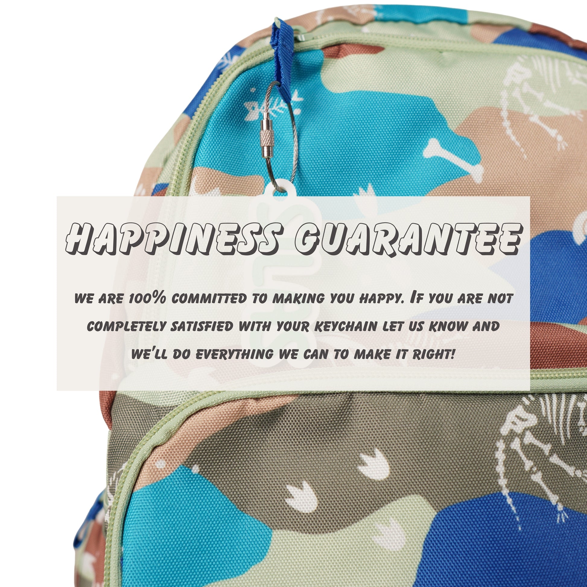 Personalized bubble-outline name bag tag — photo 8