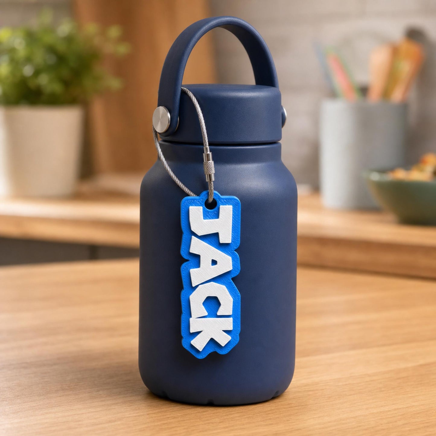 Personalized daycare name tag for kids bags — photo 9