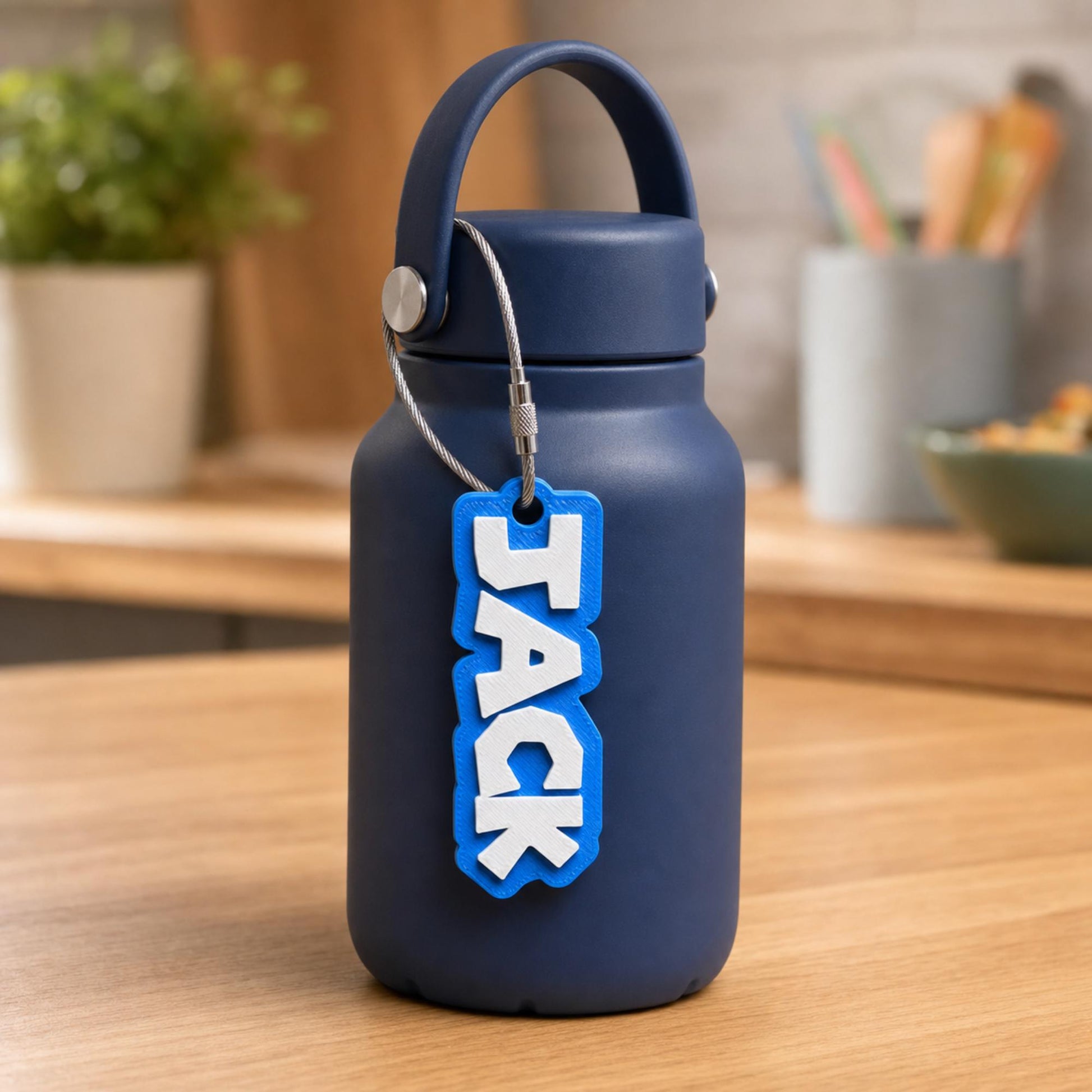 Personalized daycare name tag for kids bags — photo 9