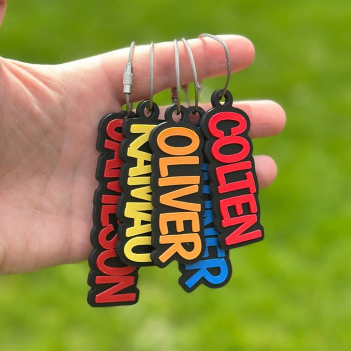 Personalized Rugged Bag Tag