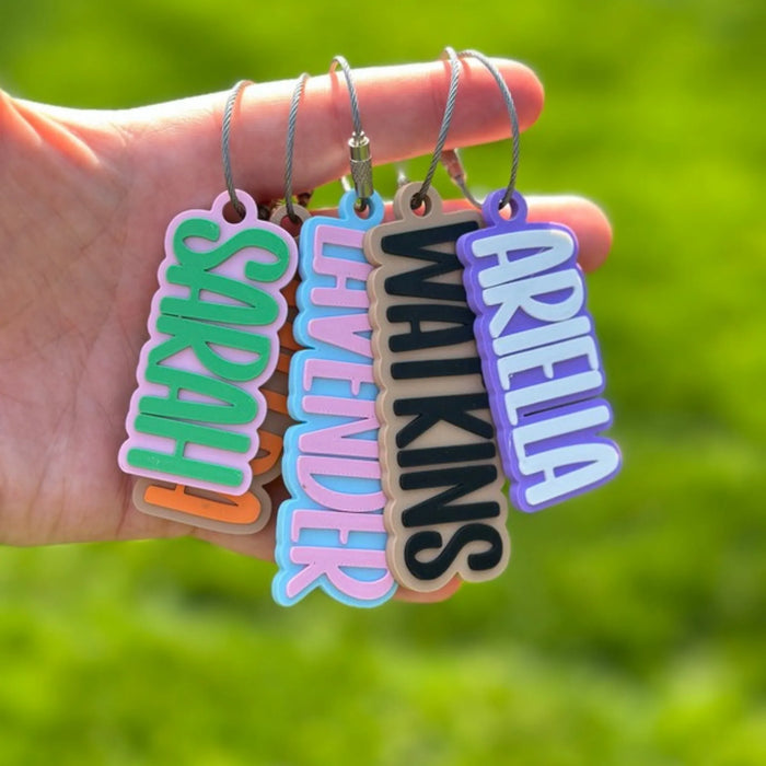 Personalized Tumbler Bag Tag