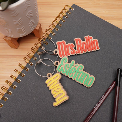 Personalized "Pop" Bag Tag