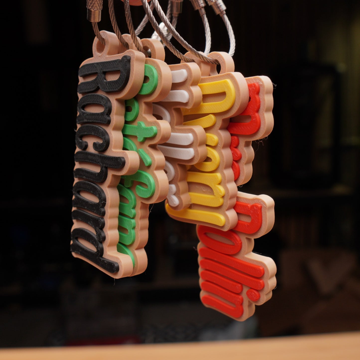 Personalized "Pop" Bag Tag