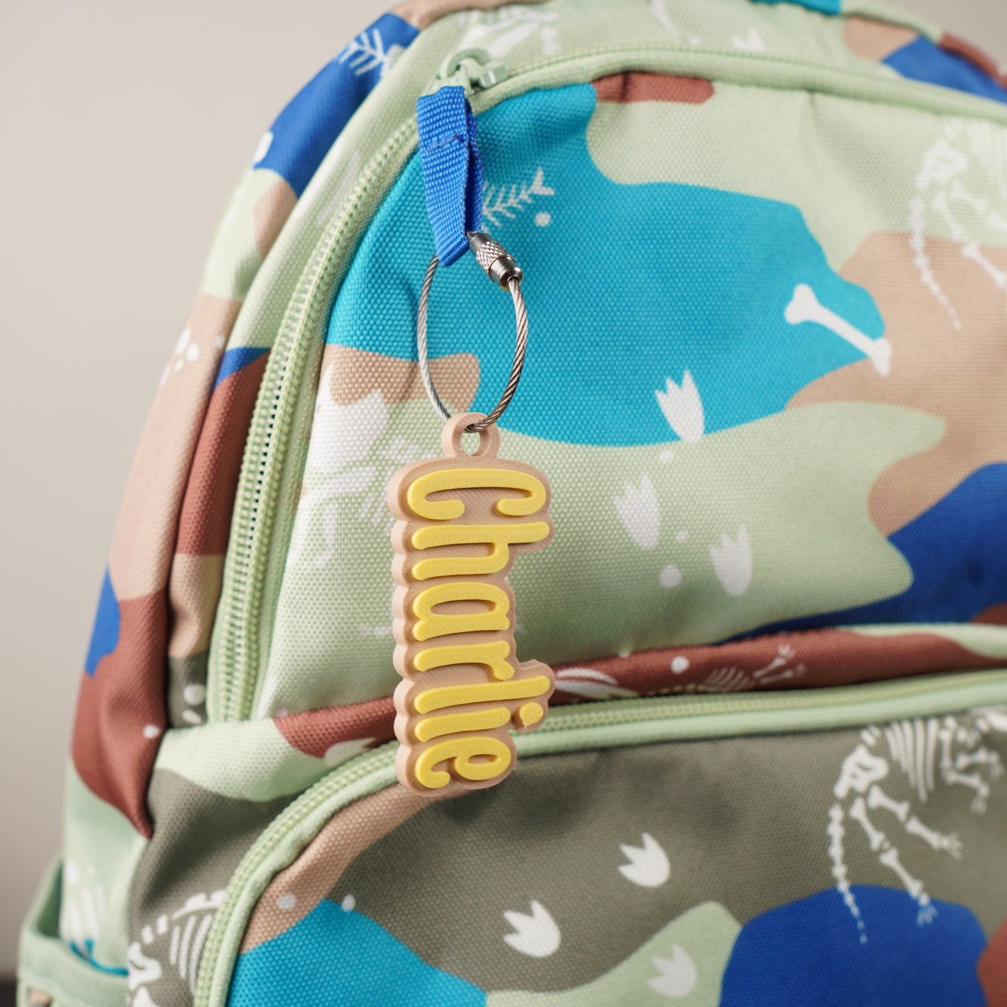 Personalized "Pop" Bag Tag